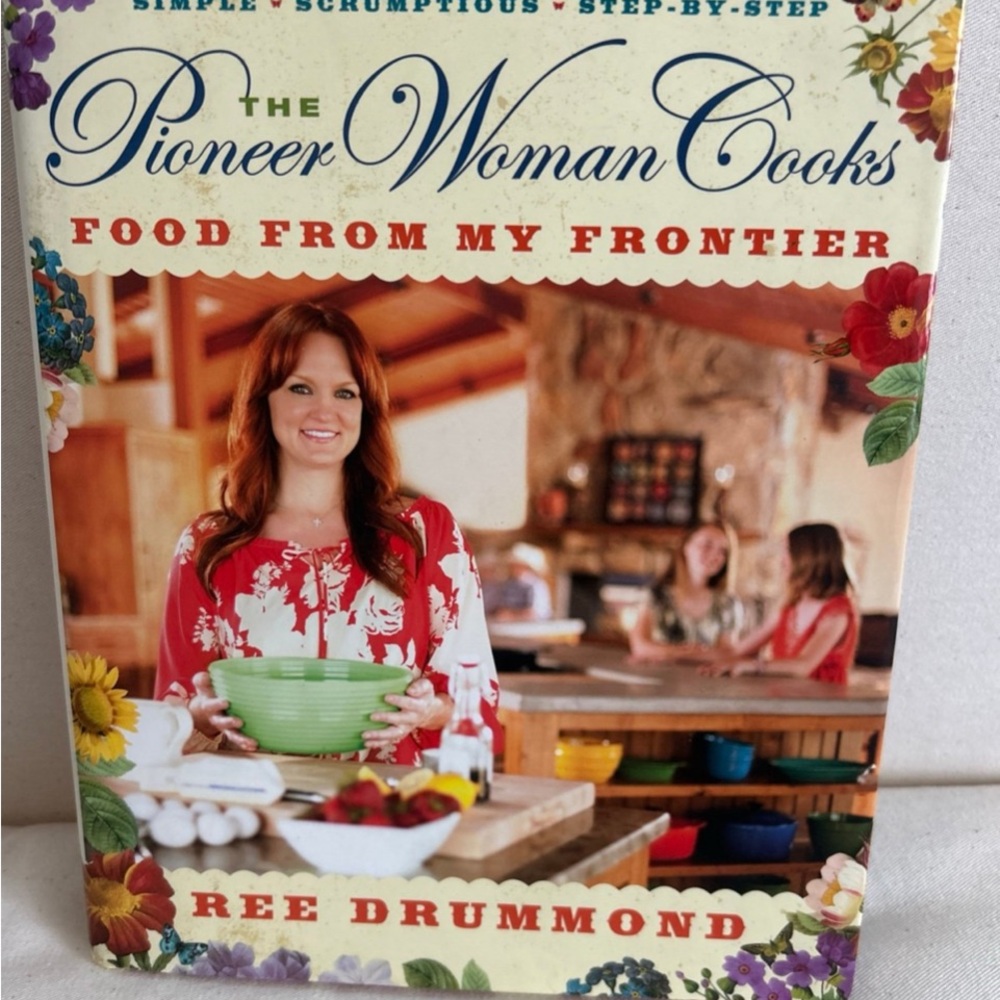 The Pioneer Woman Cooks Cookbook - Red and Yellow Floral Cover